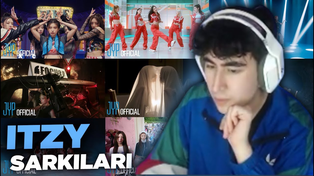 Kaphtans ITZY'nin Bütün Şarkılarını Dinliyor! | PART 2 SON