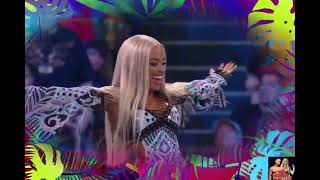 Zelina Vega Costum Antron 2023 Our World Lwo Theme Made By