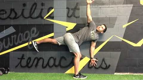 Iso single leg RDL w/ T-spine rotation