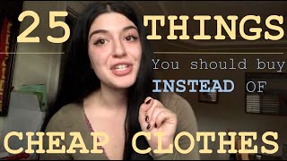 25 THINGS to buy INSTEAD of FAST FASHION⎟2019 by Infamous Rae 4,726 views 5 years ago 11 minutes, 45 seconds
