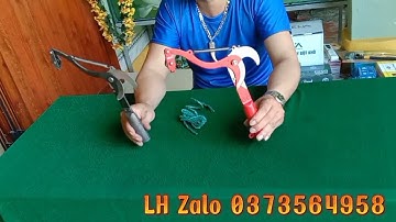 Đầu kéo cắt tỉa cành cây trên cao rất tiện