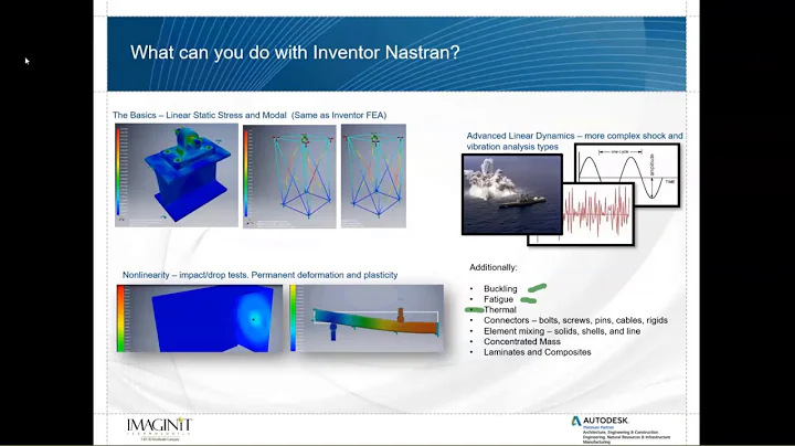 Nonlinear Static Analysis with Inventor Nastran
