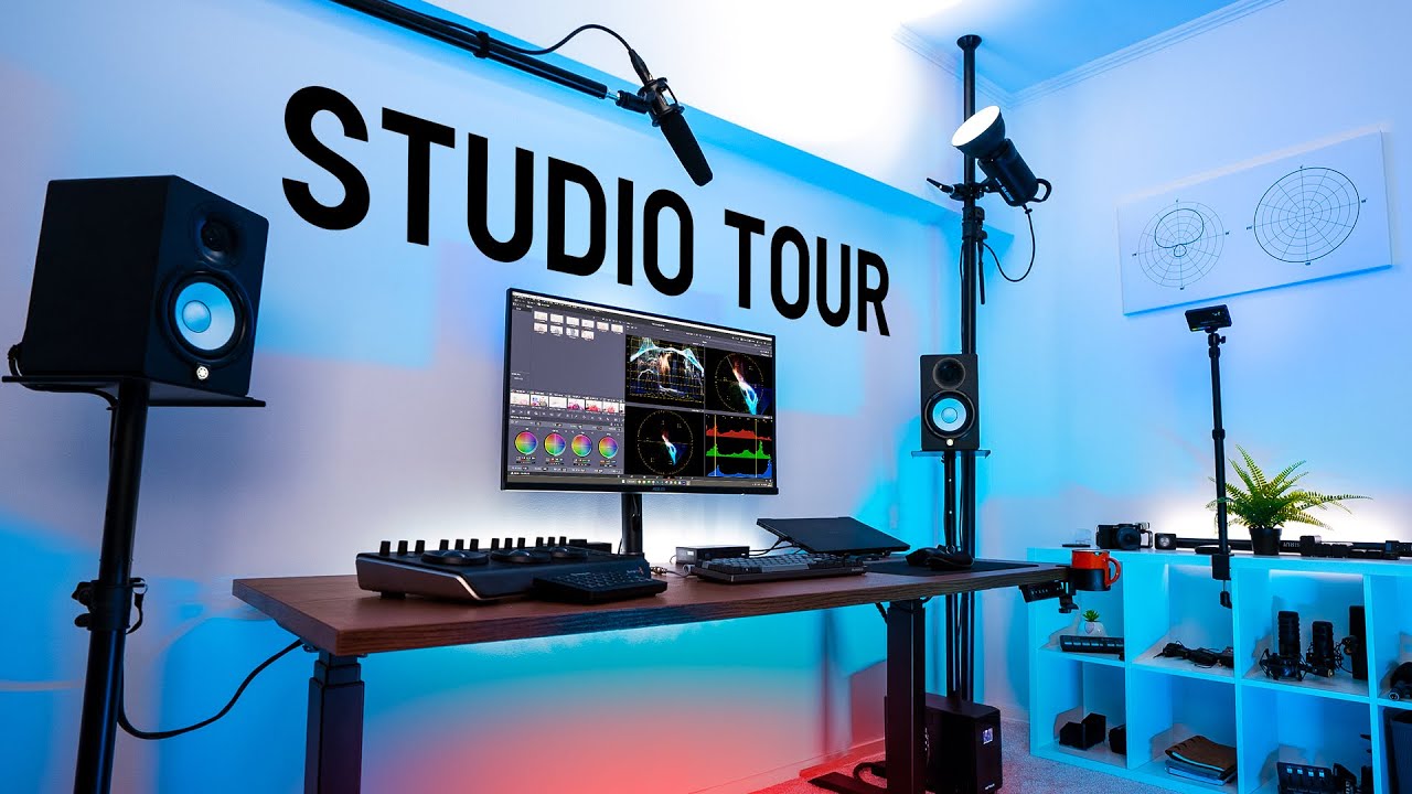 NEW  Studio Tour (My Filming Studio Setup!)