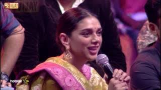 Aditi sings with Sajini and Pallavi