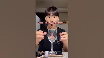 Glass + Phone = Hologram?? #dthacks92 #lifehacks #hack #hologram #3d #goku #dragonball