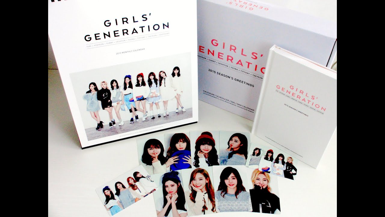Girls Generation 2015 Season Greetings Unboxing Youtube