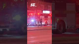Crews battle overnight fire in south Scarborough