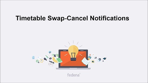 Timetable Swap Cancel Notifications