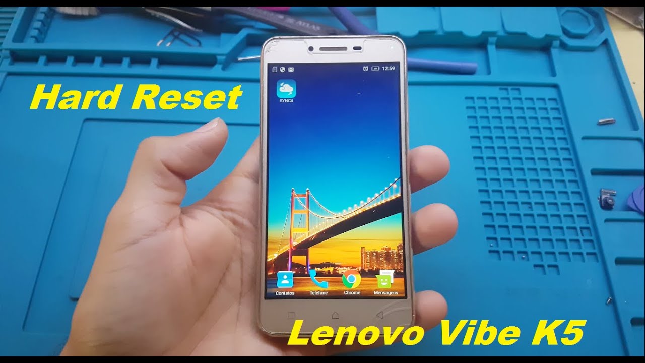 Como Formatar Lenovo Vibe K5 ( Hard Reset ) A6020 YouTube