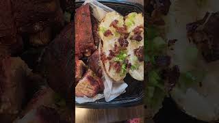 JACK STACK BBQ #review #shorts #food #bbq #ribs #brisket #mukbang #family #jackstackbbq #lottieboss
