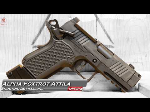 Alpha Foxtrot AF1911 Attila Shooting Impressions