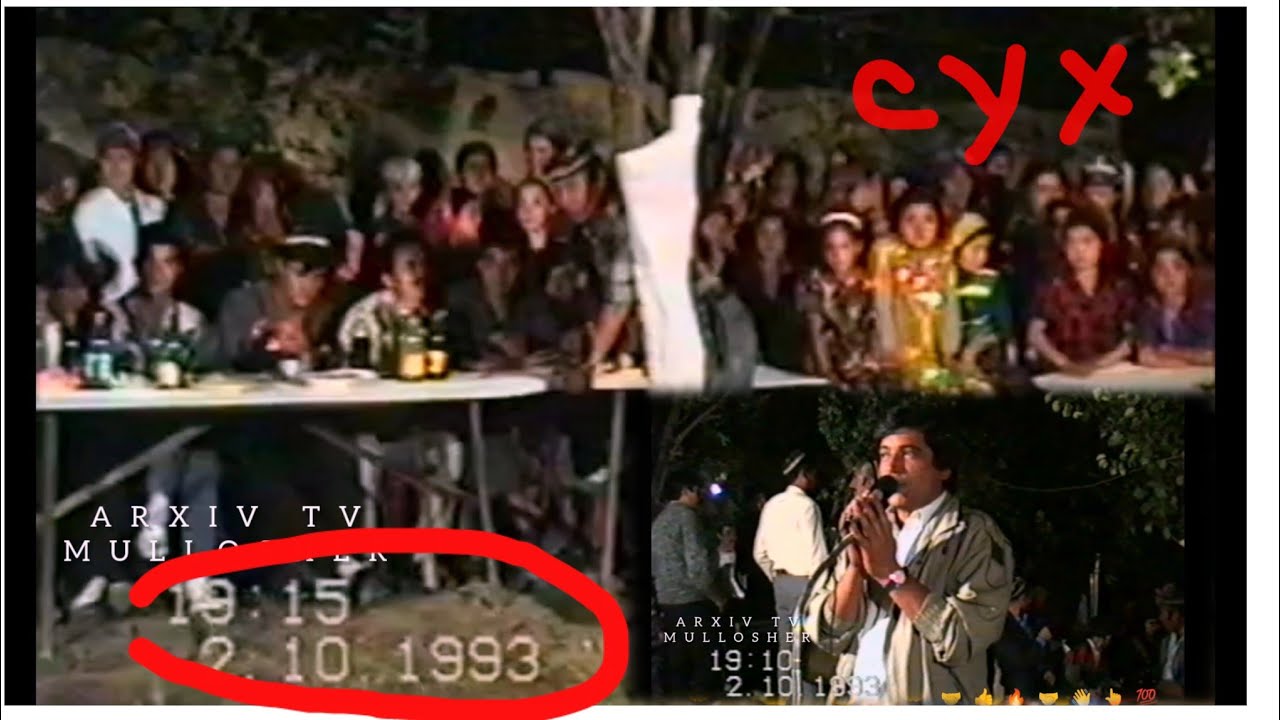 2.10.1993 YIL Fargʻona viloyati Soʻx tumanida To'y