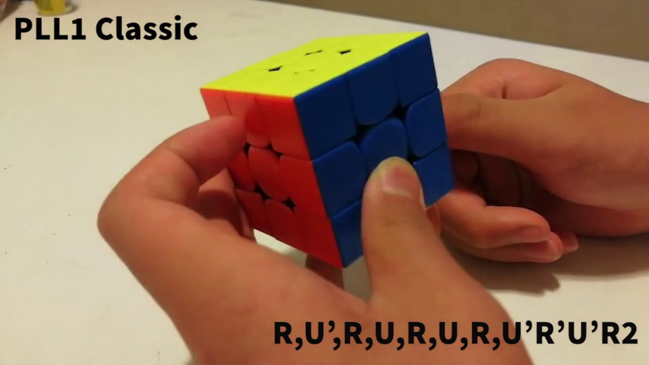 Rubik's cube PLL algorithms (part 1) - YouTube