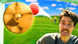 "TRÄFFA CYMBALEN FRÅN 35 METER!  DET ÄR JU OMÖJLIGT!"