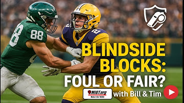 Spotting Legal and Illegal Blindside Blocks on Returns!