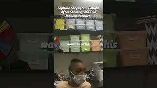 Sephora Shoplifters Caught After Stealing $1000 in Makeup Products part 1. Full clip on:Police Watch
