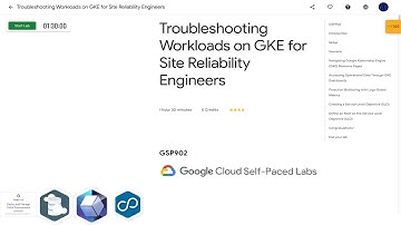 Qwiklabs | Troubleshooting Workloads on GKE for Site Reliability Engineers [GSP902]