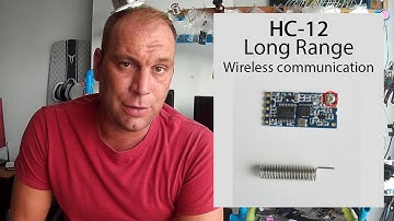 Long range, 1.8km,  Arduino to Arduino wireless communication with the HC-12