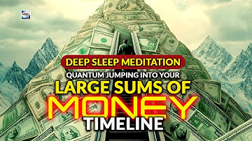 Deep Sleep Meditation - Quantum Jumping Into Your Large Sums Of Money Timeline