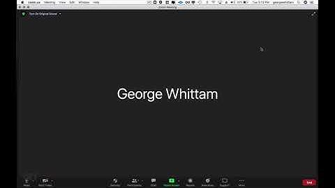 George The Tech Tutorial: Using Zoom in "Hi-fidelity music mode" for tech support sessions