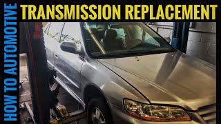 How To Remove And Install A Transmission On A 19972002 Honda Accord