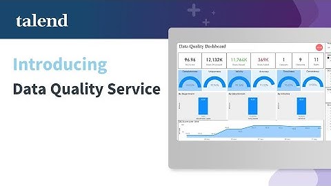 Introducing Data Quality Service - Fall 
