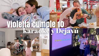 Violetta cumple 10, Karaoke y 1 mes de cumpleaños