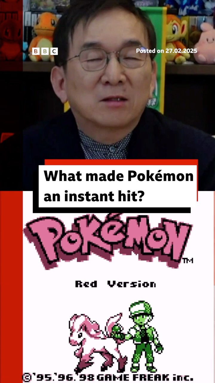 What made Pokemon an instant hit? #PokemonDay #Pokemon #BBCNews