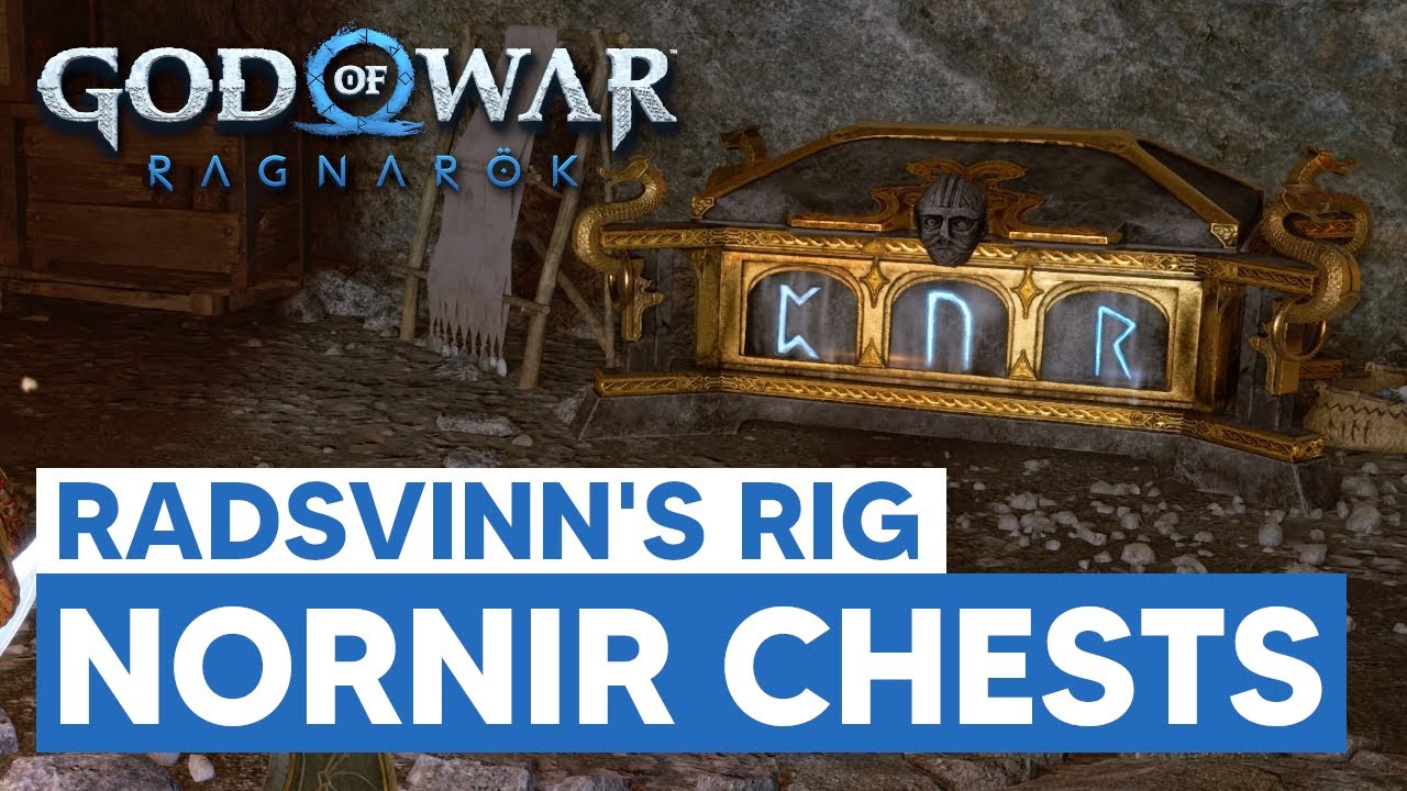 God of War Ragnarok - Radsvinn's Rig: ALL Nornir Chest Solutions & Locations