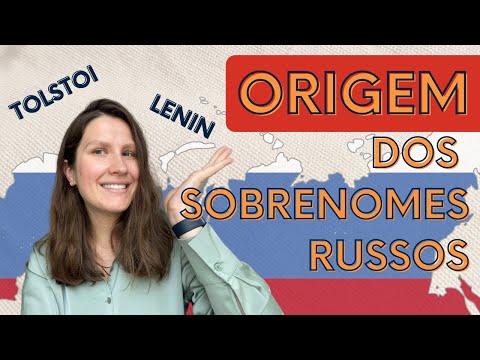 Vídeo: Classificação de sobrenomes na Rússia. Os sobrenomes russos mais comuns