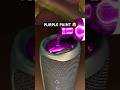 🔊 Purple paint ✅ Bass test #shorts #jbl #asmr