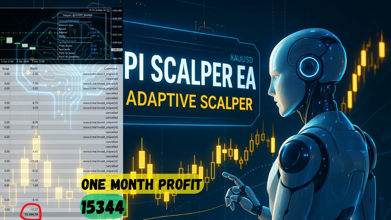 🔥IS PI Scalper EA + Set | XAUUSD M1 Best Scalping EA 2025 | No DLL | Free for VIP | Low Deposit EA