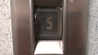 The Non-Stop Button- Does It Work Vintage Otis Elevators