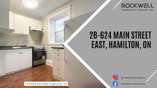 2B - 624 Main Street East, Hamilton, ON