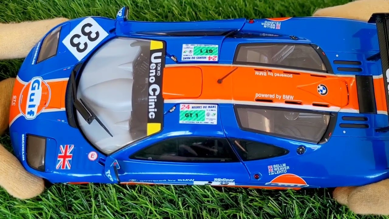 Gulf McLaren F1 GTR - Le Mans 1996 | James Weaver ath the wh