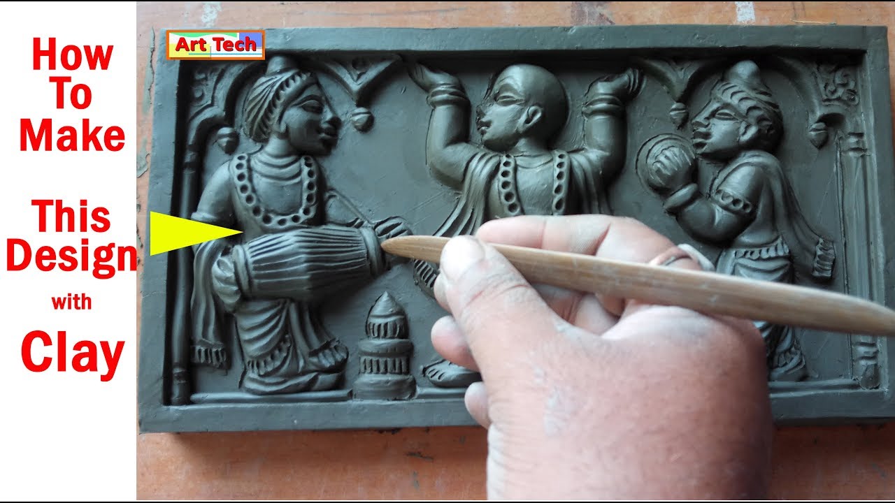 Bengal Terracotta Design Making Easy Process with Clay You can Try