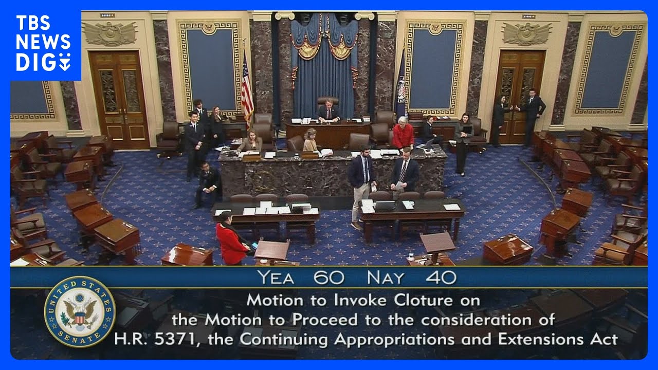 アメリカの政府閉鎖解消へ】「つなぎ予算案の採決に向けた動議」可決