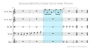🎶 Bowser&amp;#039;s Inside Story Main Theme 🎸🎸