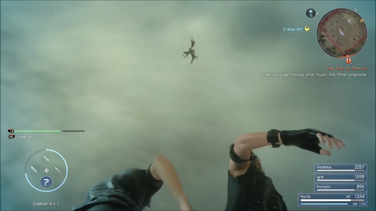 Final Fantasy XV Part 34: A Rainy Day For Rune Hunting - YouTube