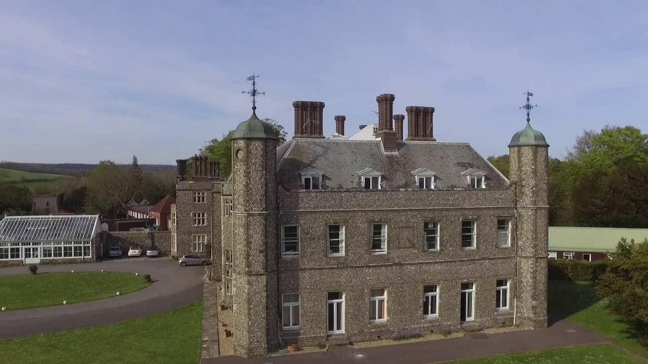 Slindon College from a DJI Phantom 3 Standard