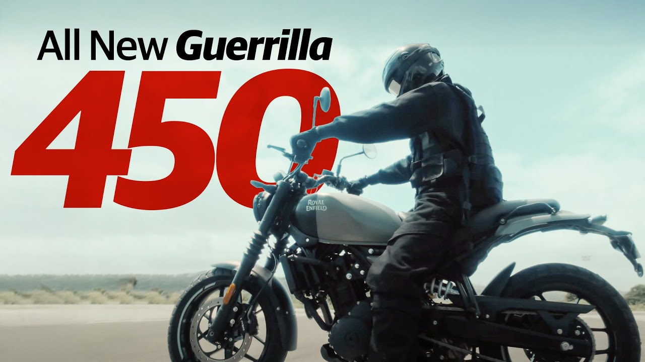 Meet the Royal Enfield Guerrilla 450 in Shadow Ash – It's a Total Knockout!