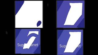 4 Super Planet Logo Reverse