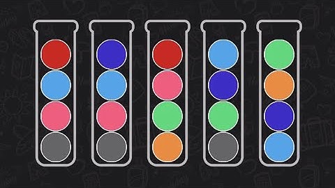 Ball Sort Puzzle Level 66 Solution