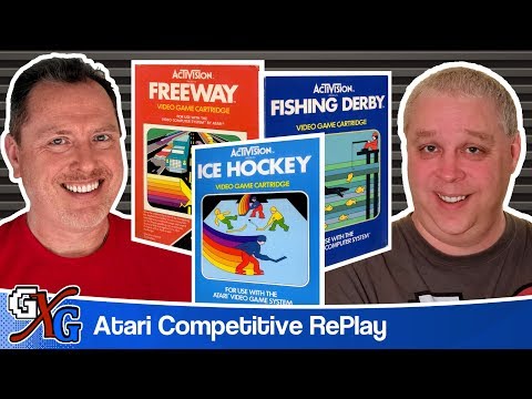 Atari 2600 Generation X Gaming | Freeway, Ice Hockey, Fishing Derby by Activision