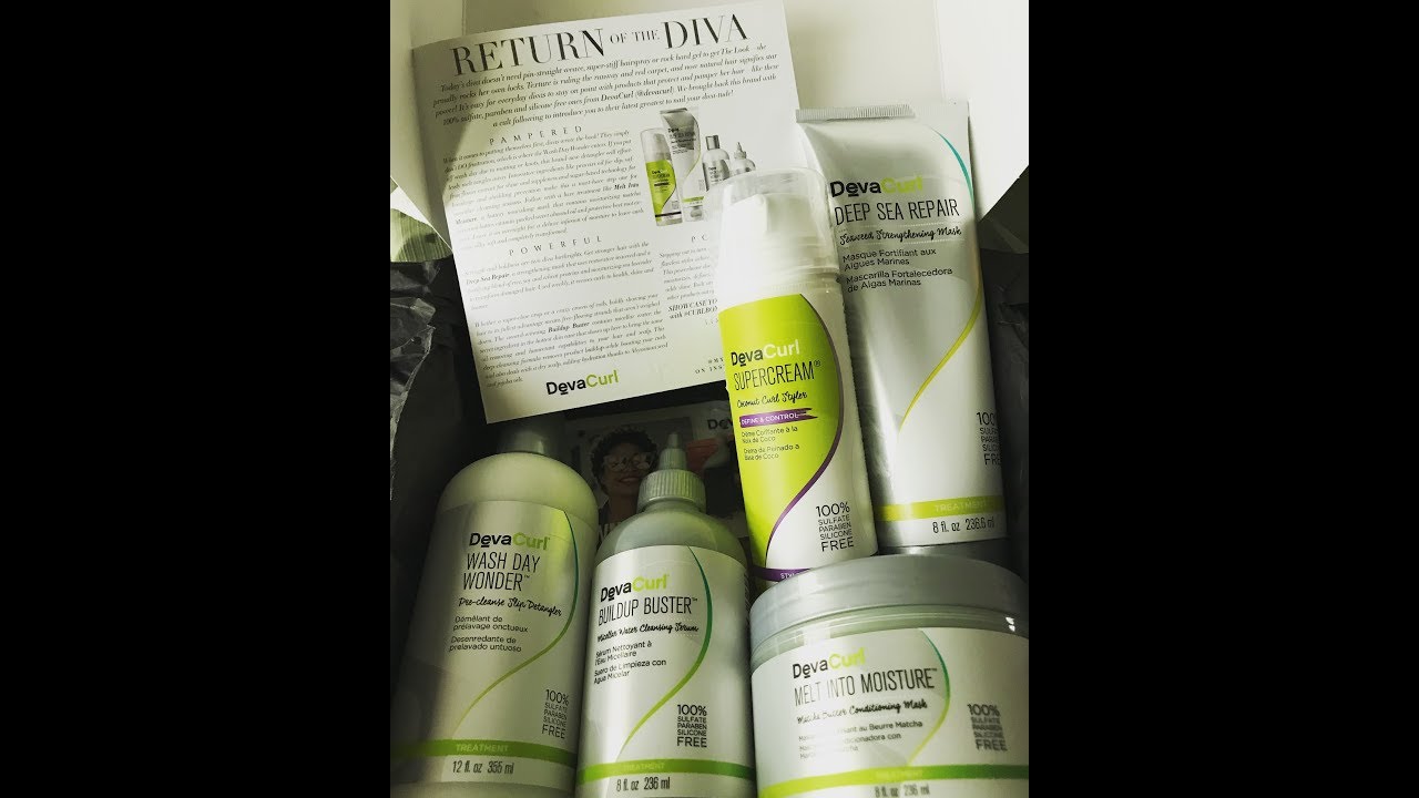 NEW DEVACURL: DECADENCE LEAVE IN CONDITIONER (not released to the public) AND WASH DAY WONDER