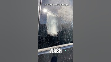 How to remove water spots from your car window!