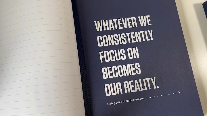 Vision Planner Detailed Flip-Through | Tony Robbins RPM Rapid Planning Method System Box Set Review