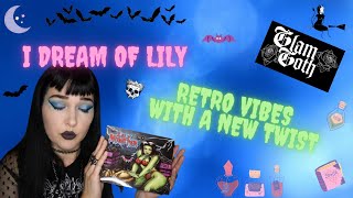 GLAM GOTH BEAUTY - THE LILY MUNSTAR PALETTE - THE DREAMY 60s BLUE LOOK