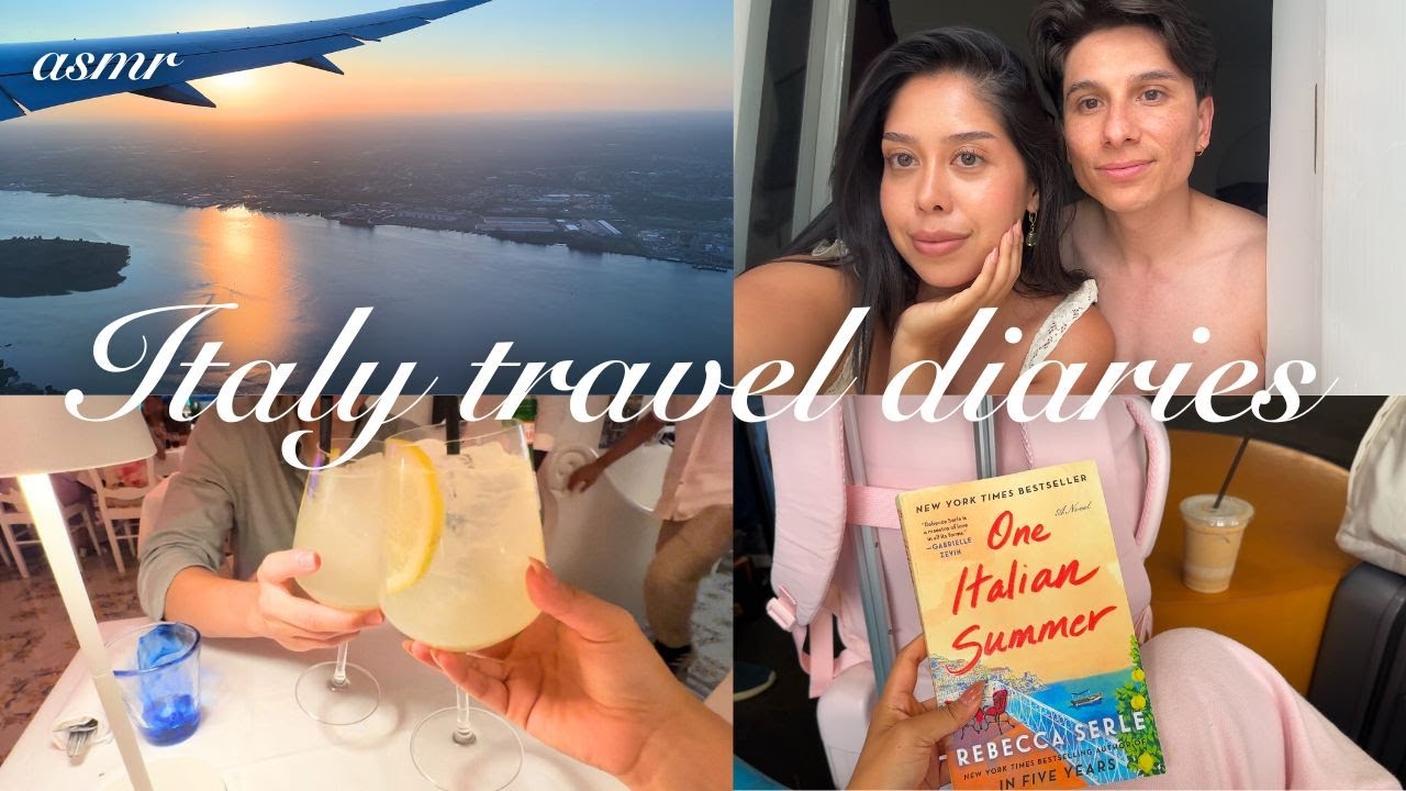 ASMR Vlog | ♥ Getting to Positano, Italy was a mission (whispered voiceover)