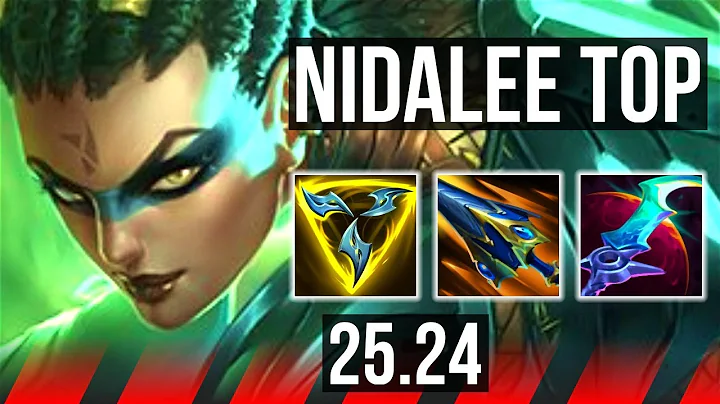 NIDALEE vs JAYCE (TOP) | Grasp Of The Undying, Good KDA: 13/1/1 | KR Master | 25.24